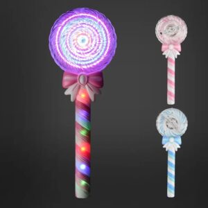 Light up Spinning Lollipop Wand