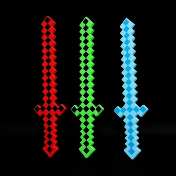 Mine Craft Light up Pixel Sword - Image 4