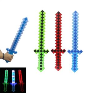 Mine Craft Light up Pixel Sword